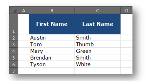 Split Text from One Cell into Columns